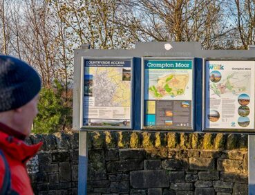 crompton moor on stage 9 of the GM Ringway